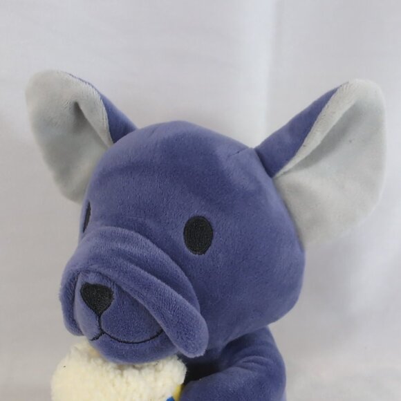 Cineplex Big Screen Buddies Dog Popcorn Stuffed Animal Purple Movie Theatre Plus - Picture 3 of 10